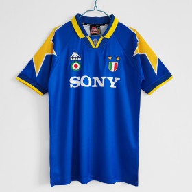 Jalkapallo Pelipaidat Juventus Retro Vieraspaita 1995-1996 Lyhythihainen
